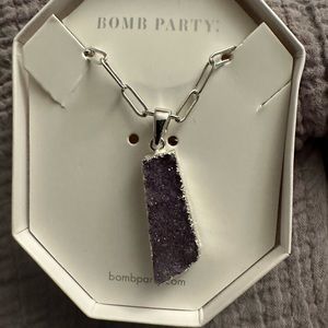 Dripping in Druzy Necklace